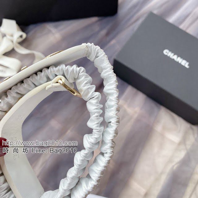 Chanel女士皮帶 香奈兒cc經典logo扣精品彈力扣腰帶  jjp1151